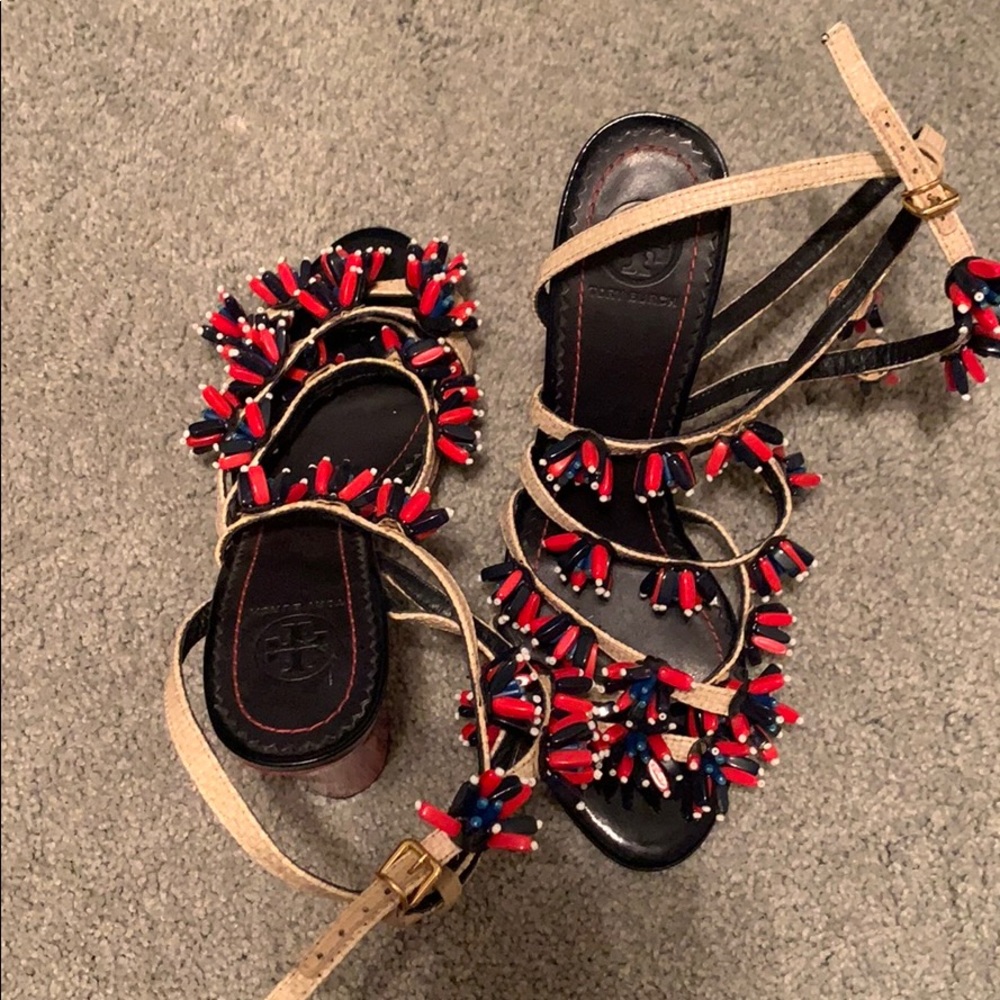 Heeled sandals Tory Burch